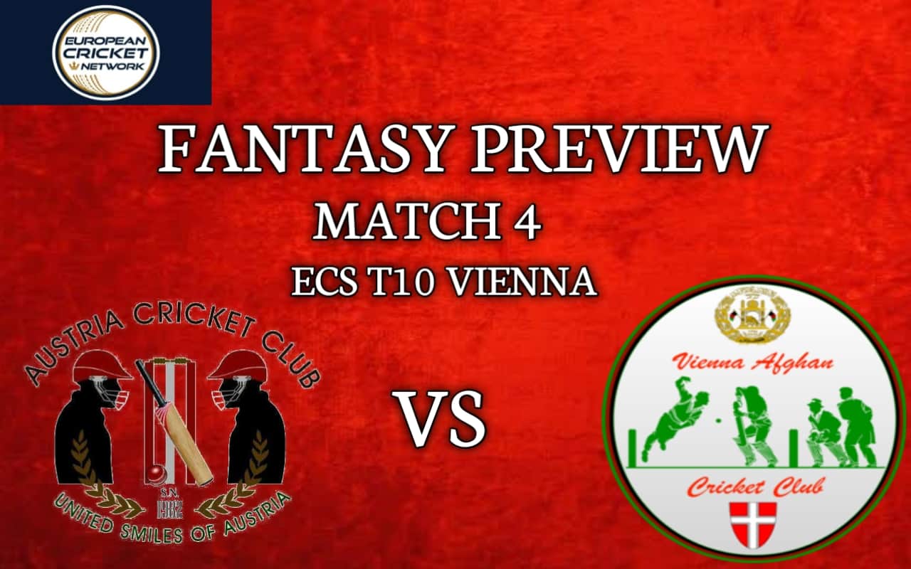ACW vs VIA | Match 4, ECS T10 Vienna | Dream11 Today Match Prediction and Players Records