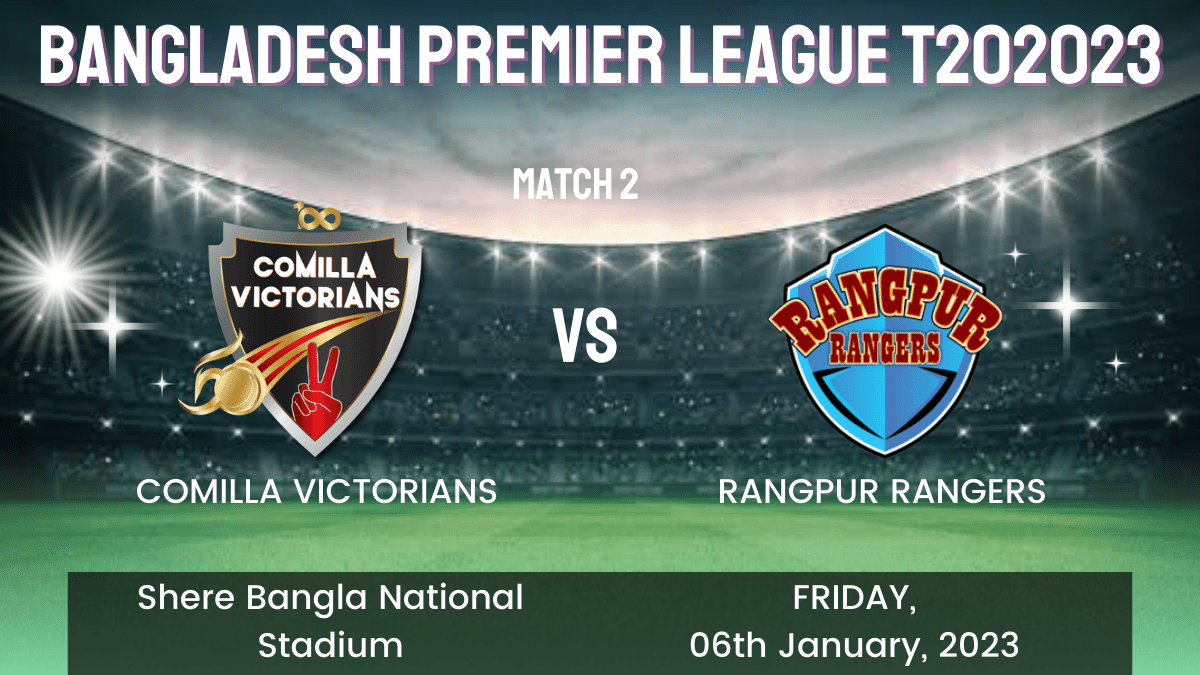 COV vs RAN Dream11 Prediction, Head To Head, Players Stats, Fantasy Team, Playing 11 and Pitch Report — Match 2, Bangladesh Premier League T20 2023