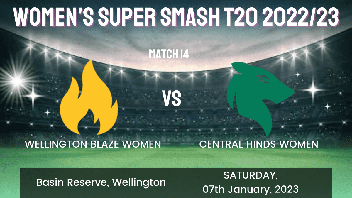 WB-W vs CH-W Dream11 Prediction, Head To Head, Players Stats, Fantasy Team, Playing 11 and Pitch Report — Match 14, Women’s Super Smash T20 2022/23