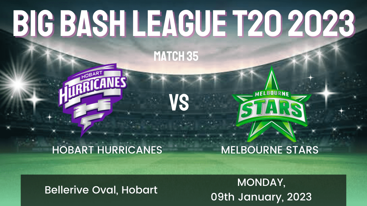 HUR vs STA Dream11 Prediction, Head To Head, Players Stats, Fantasy Team, Playing 11 and Pitch Report — Match 35, Big Bash League T20 2022/23