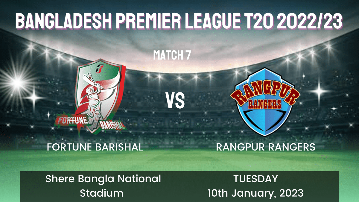 FBA vs RAN Dream11 Prediction, Head To Head, Players Stats, Fantasy Team, Playing 11 and Pitch Report — Match 7, Bangladesh Premier League T20 2023