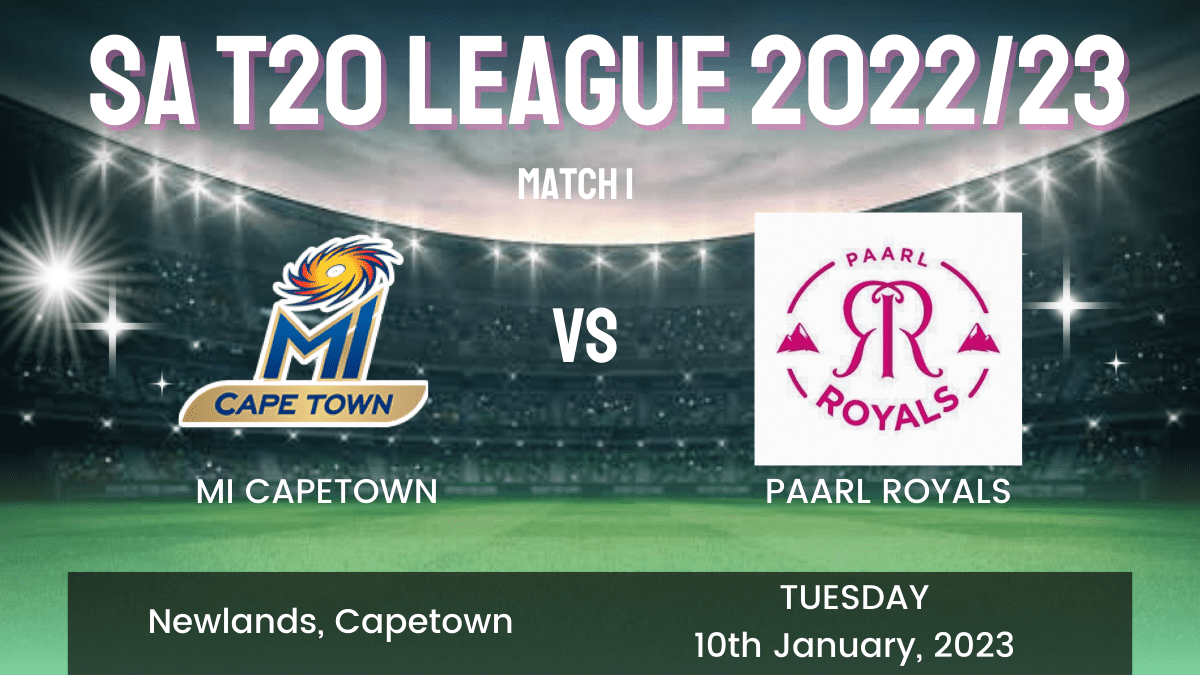 CT vs PRL Dream11 Prediction, Players Stats, Record, Fantasy Team, Playing 11 and Pitch Report — Match 1, SA T20 League, 2023