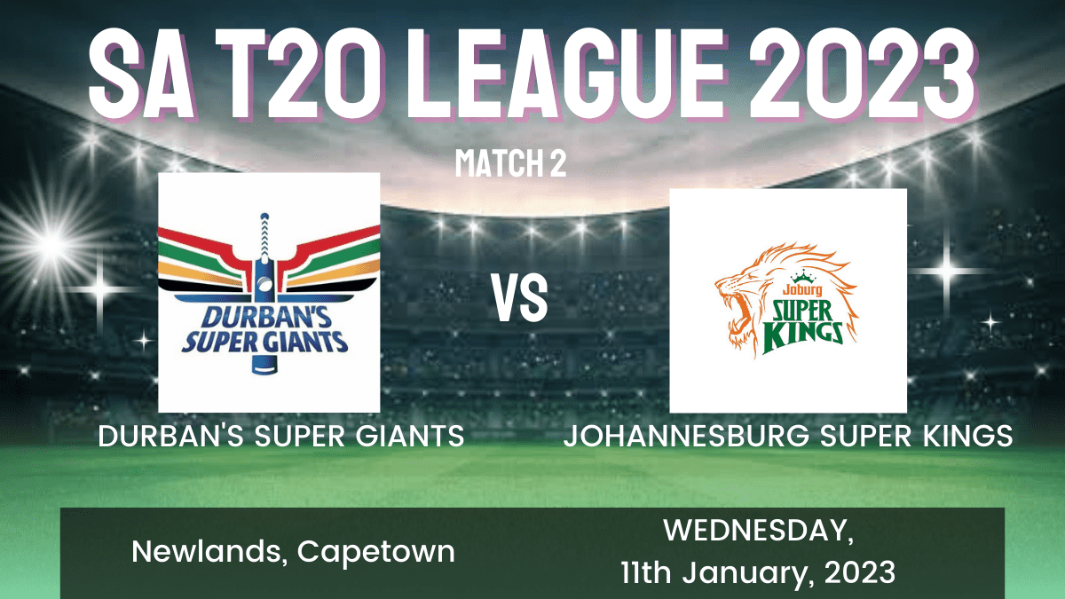 DUR vs JOH Dream11 Prediction, Players Stats, Record, Fantasy Team, Playing 11 and Pitch Report — Match 2, SA T20 League, 2023