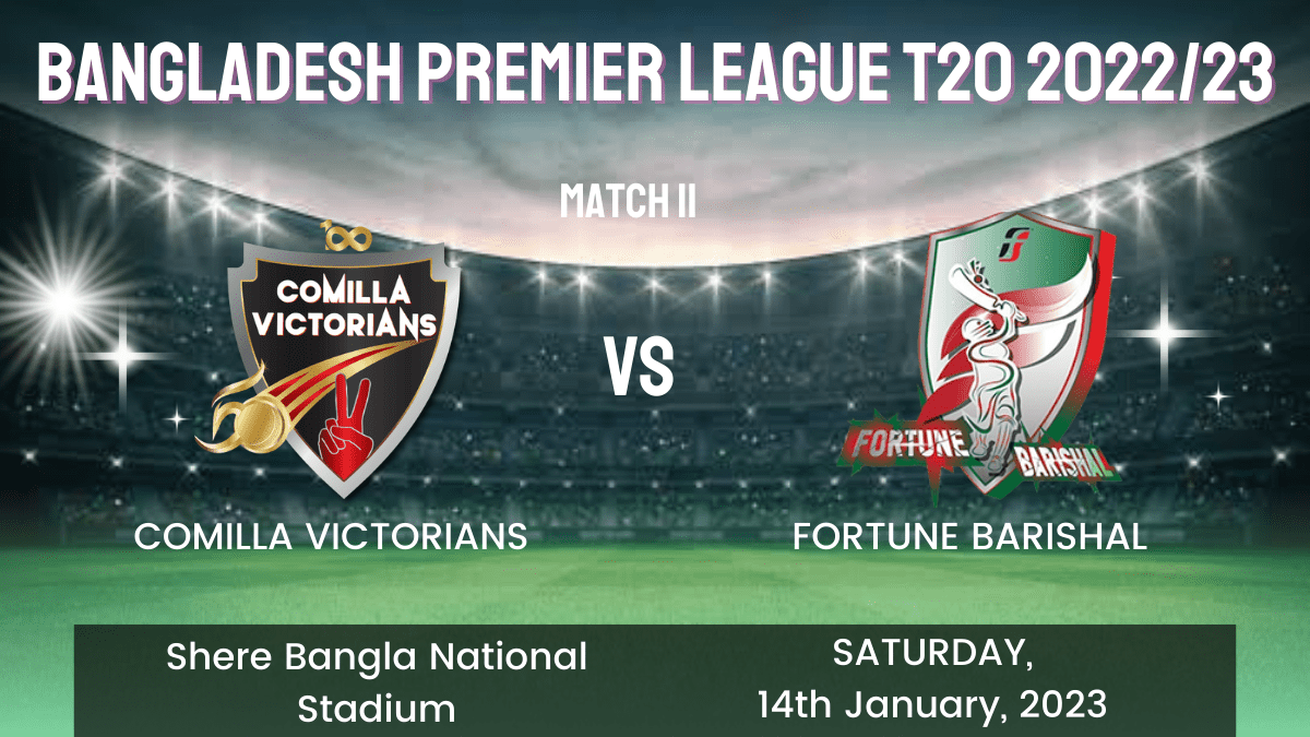 COV vs FBA Dream11 Prediction, Head To Head, Players Stats, Fantasy Team, Playing 11 and Pitch Report — Match 11, Bangladesh Premier League T20 2023
