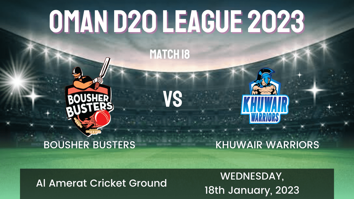 BOB vs KHW Dream11 Prediction, Players Stats, Record, Fantasy Team, Playing 11 and Pitch Report — Match 18, Oman D20 League, 2023