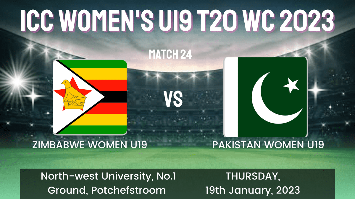 ZI-WU19 vs PA-WU19 Dream11 Prediction, Players Stats, Record, Fantasy Team, Playing 11 and Pitch Report — Match 24, ICC Women's U19 T20 World Cup 2023