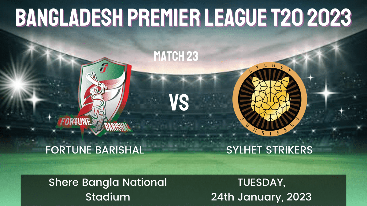 FBA vs SYL Dream11 Prediction, Head To Head, Players Stats, Fantasy Team, Playing 11 and Pitch Report — 23rd Match, Bangladesh Premier League T20, 2023