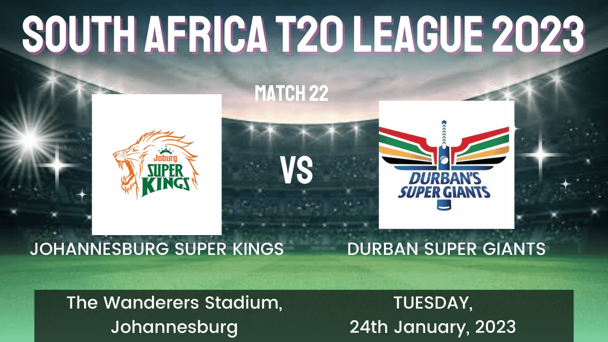 JOH vs DUR Dream11 Prediction, Head To Head, Players Stats, Fantasy Team, Playing 11 and Pitch Report — Match 22, SA T20 League, 2023