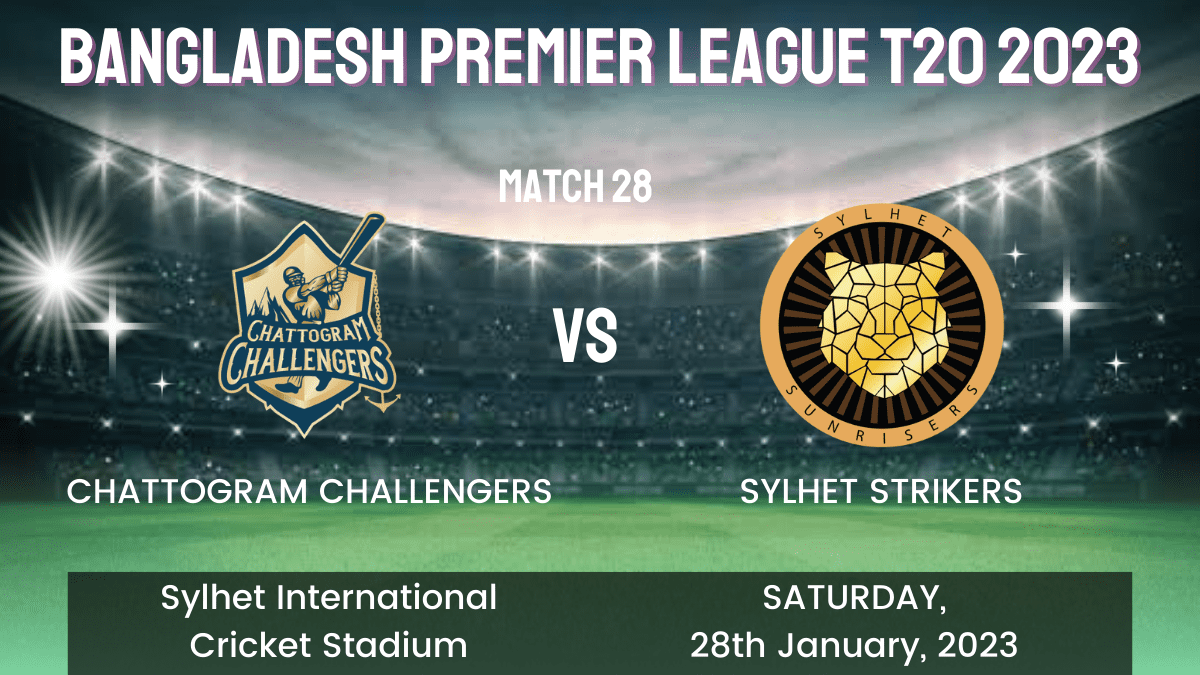 CCH vs SYL Dream11 Prediction, Head To Head, Players Stats, Fantasy Team, Playing 11 and Pitch Report — Match 28, Bangladesh Premier League 2023
