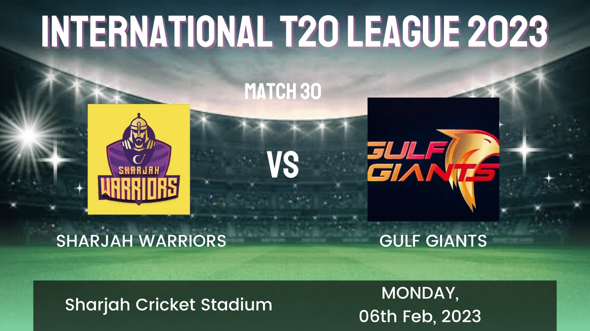 SJH vs GUL Dream11 Prediction, Head To Head, Players Stats, Fantasy Team, Playing 11 and Pitch Report — Match 30, International League T20 2023