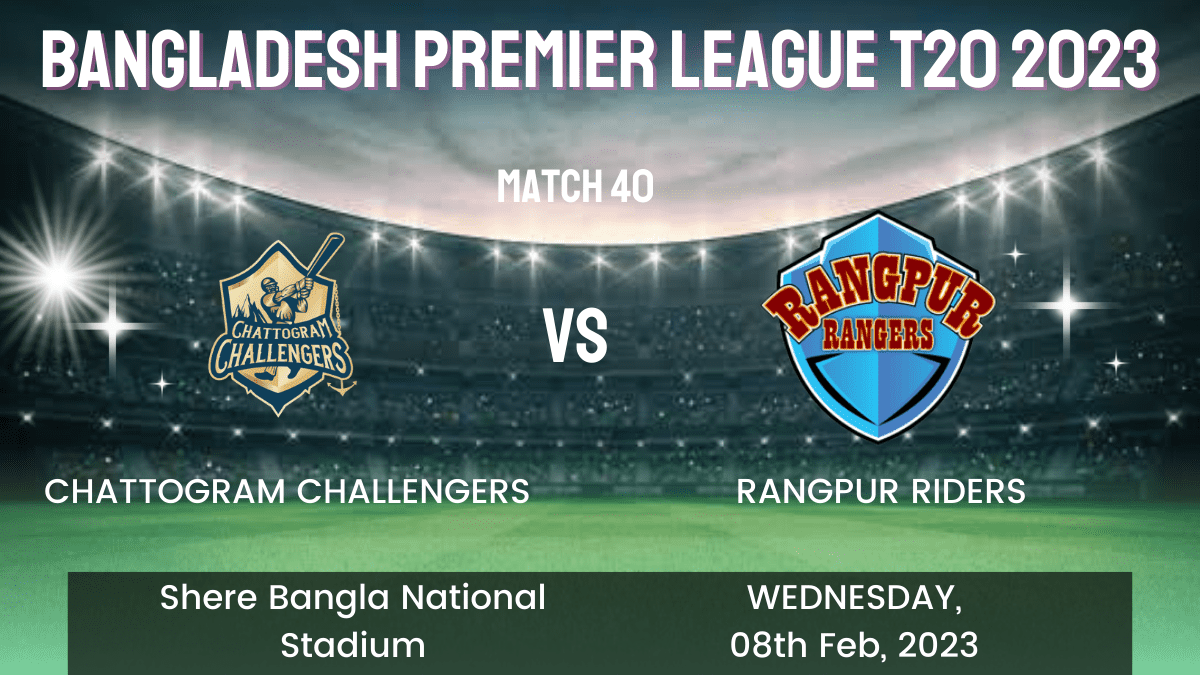 CCH vs RAN Dream11 Prediction, Head To Head, Players Stats, Fantasy Team, Playing 11 and Pitch Report — Match 40, Bangladesh Premier League T20, 2023