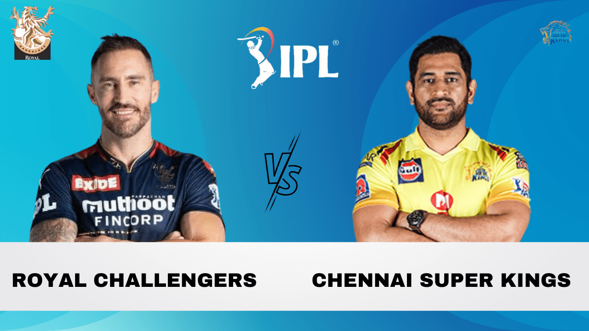RCB vs CSK Dream11 Prediction, Head To Head, Players Stats, Fantasy Team, Playing 11 and Pitch Report — Match 24, TATA IPL T20, 2023