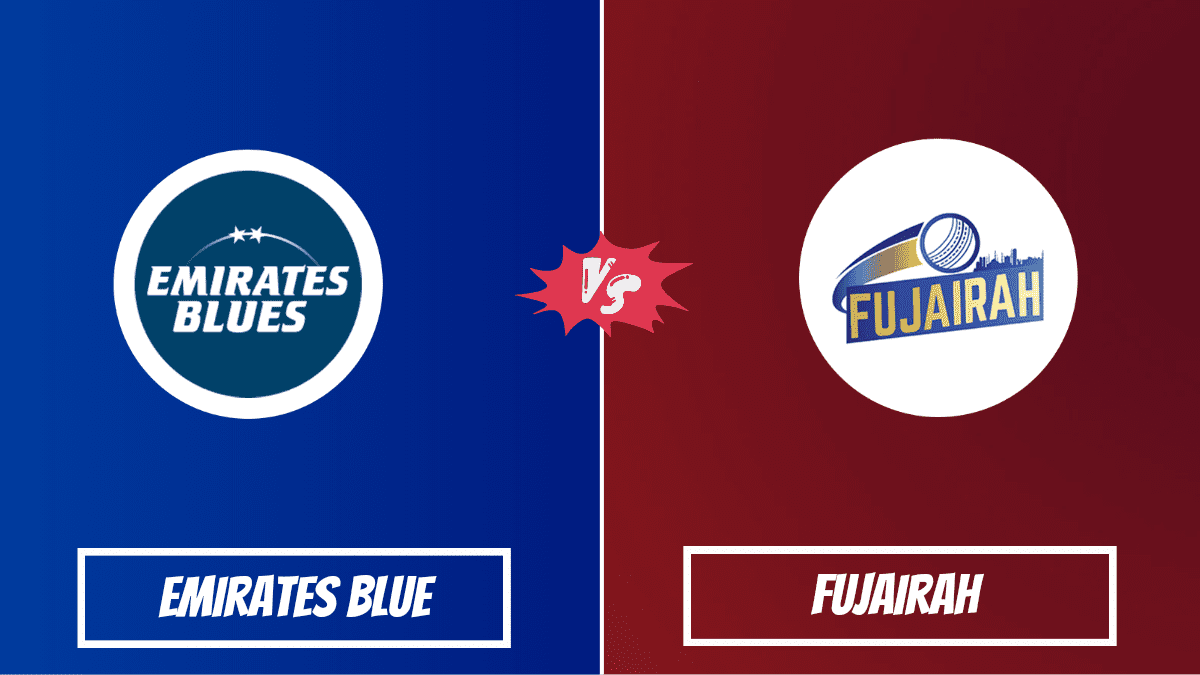 EMB vs FUJ Dream11 Prediction, Players Stats, Record, Fantasy Team, Playing 11 and Pitch Report — Match 9, Emirates D10 2023