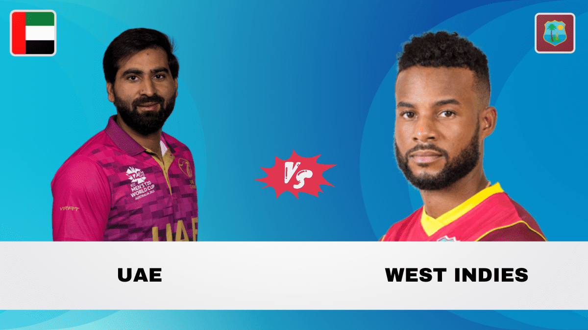 UAE vs WI Dream11 Prediction, Head To Head, Players Stats, Fantasy Team, Playing 11 and Pitch Report — 1st ODI, West Indies tour of United Arab Emirates 2023