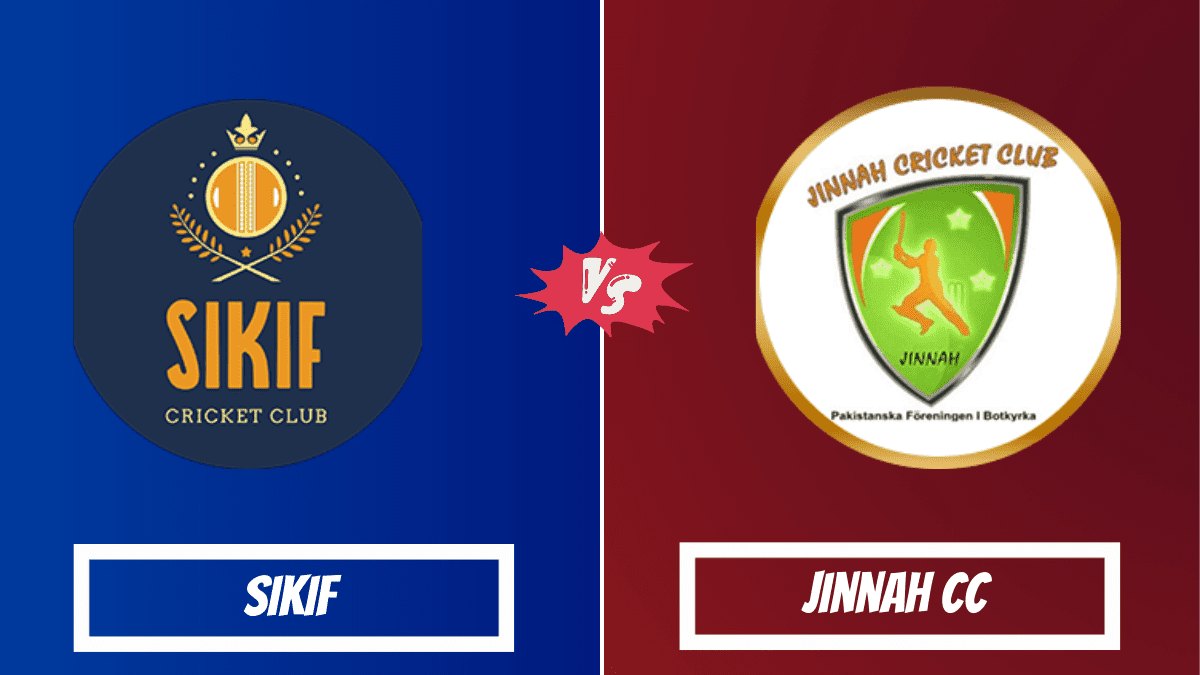 SIK vs JCC Dream11 Prediction, Players Stats, Record, Fantasy Team, Playing 11 and Pitch Report — Match 5, ECS T10 Sweden 2023