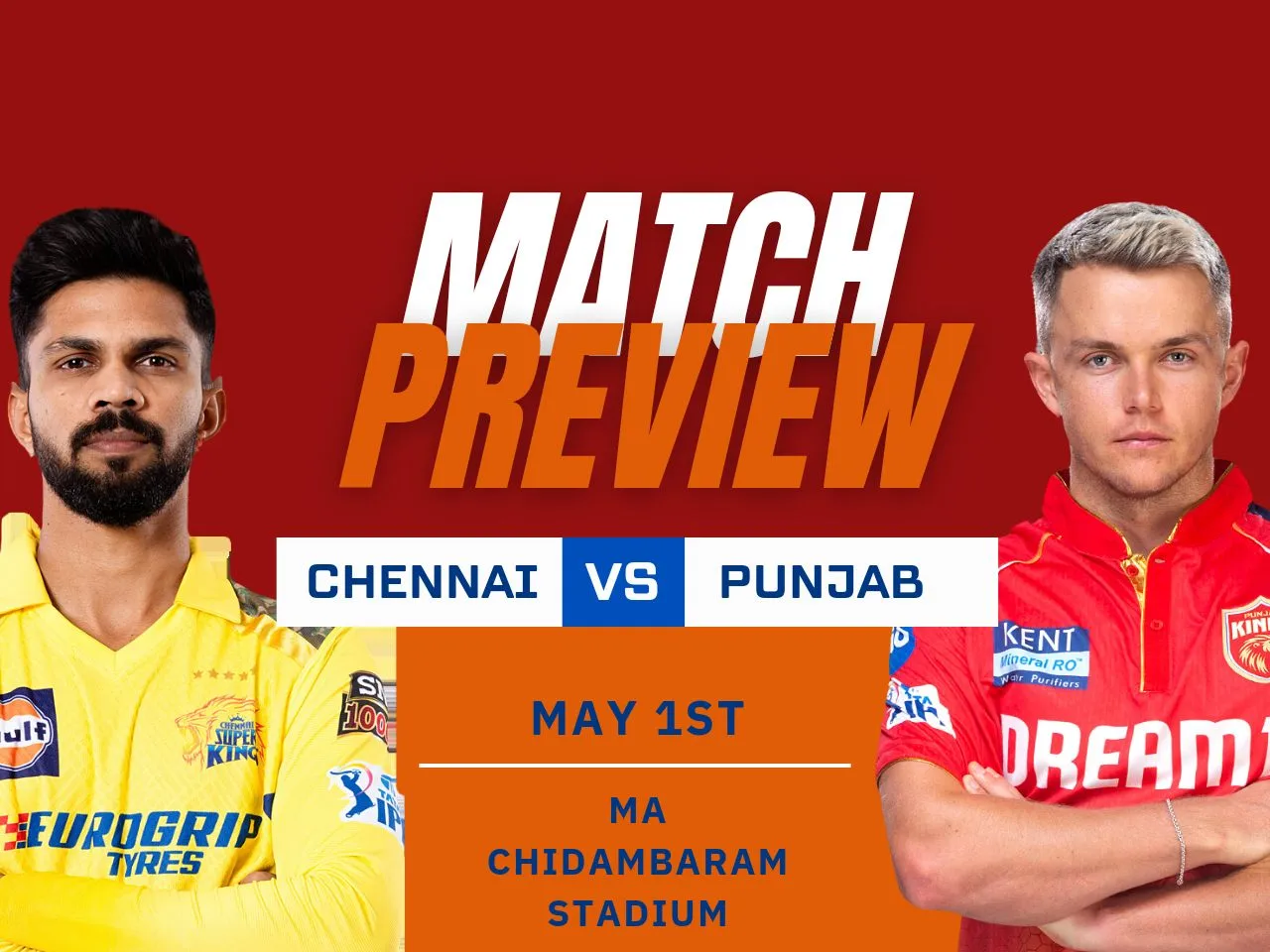 IPL 2024: PBKS vs CSK Preview with Player Battles