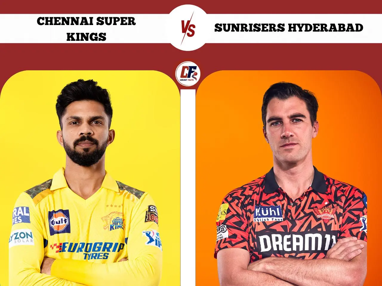 CSK vs SRH Dream11 Prediction, Fantasy Preview, H2H and Playing 11 For Match Number 46 of IPL 2024