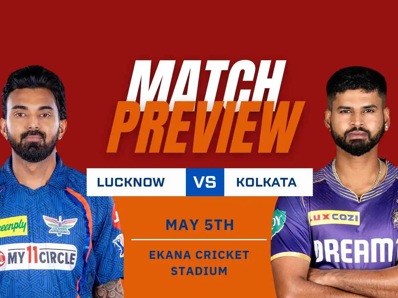 IPL 2024: Lucknow Super Giants vs Kolkata Knight Riders Preview