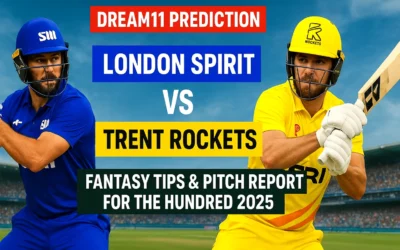 London Spirit vs Trent Rockets Dream11 Prediction: Fantasy Tips, Preview & Pitch Report for The Hundred Men’s 2025 Match 13